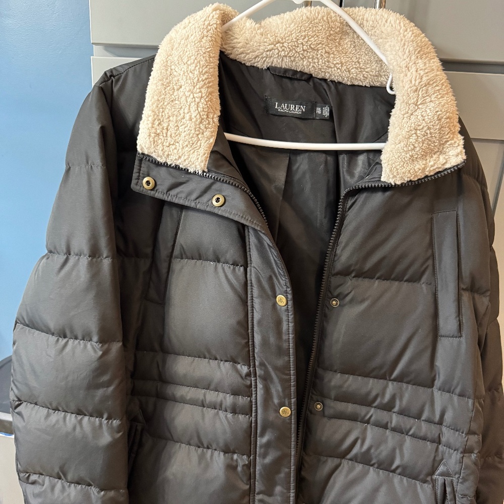 Women’s Ralph Lauren winter jacket.